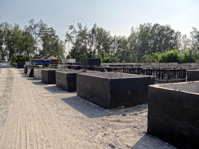 Szamba betonowe  w Osieku